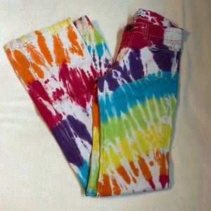 Ranch Dress’n Size 3 tie-dye bootcut jeans